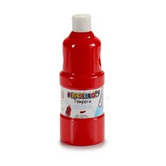 Tempera Punane 400 ml (6 Ühikut) цена и информация | Принадлежности для рисования, лепки | kaup24.ee