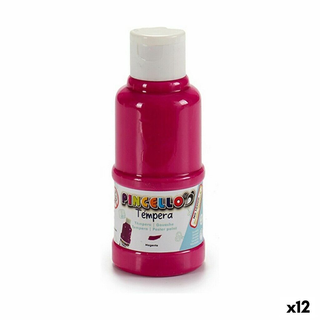 Tempera Fuksiinpunane (120 ml) (12 Ühikut) hind ja info | Kunstitarbed, voolimise tarvikud | kaup24.ee