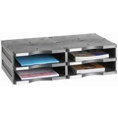 Modular Filing Cabinet Archivo 2000 ArchivoDoc 4 lahtrid Din A4 Must (36 x 60 x 16,5 cm) hind ja info | Kirjatarbed | kaup24.ee