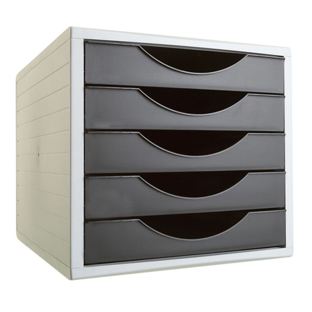 Modular Filing Cabinet Archivo 2000 ArchivoTec Serie 4000 5 sahtlit Din A4 Must (34 x 27 x 26 cm) цена и информация | Kirjatarbed | kaup24.ee