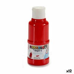 Tempera Punane (120 ml) (12 Ühikut) hind ja info | Kunstitarbed, voolimise tarvikud | kaup24.ee