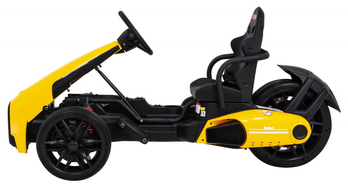 Elektrokart Bolide XR-1, kollane hind ja info | Laste elektriautod | kaup24.ee