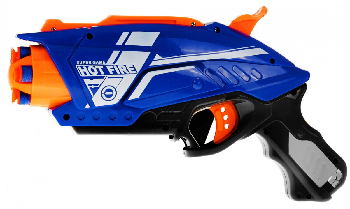 Blaze Storm püstolkuulipilduja koos padrunitega, sinine hind ja info | Poiste mänguasjad | kaup24.ee