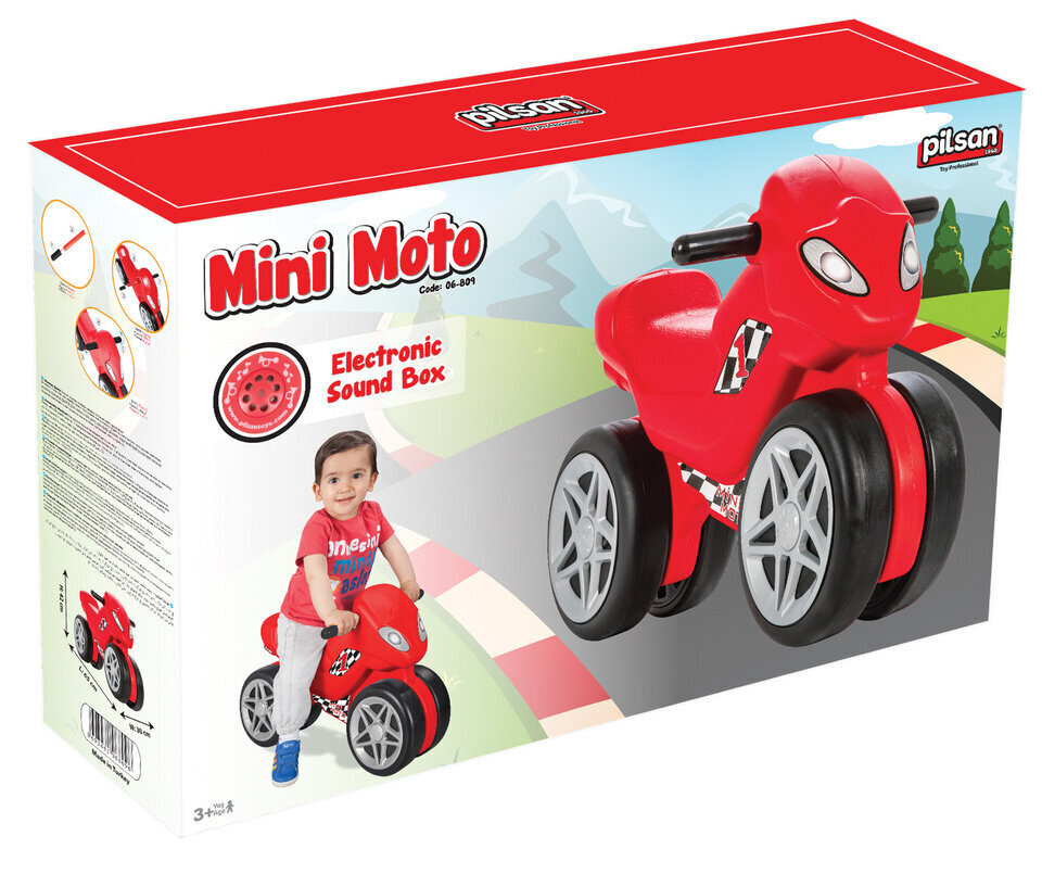 Roller Mini Moto, punane hind ja info | Imikute mänguasjad | kaup24.ee