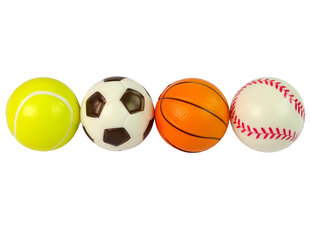 Набор мягких мячей, 4 шт цена и информация | Игрушки для мальчиков | kaup24.ee
