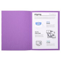 Папка Subfolder Exacompta Forever, фиолетовая, A4 (100 шт.) цена и информация | Смягчает воду и защищает Вашу посудомоечную машину от извести. | kaup24.ee