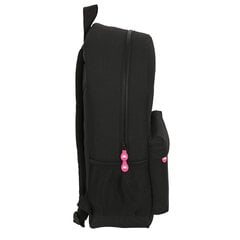 Kooliseljakott Kappa Black and pink Must (30 x 46 x 14 cm) цена и информация | Школьные рюкзаки, спортивные сумки | kaup24.ee