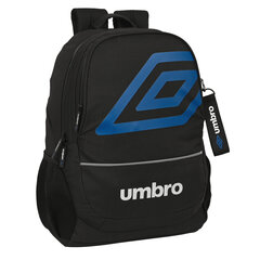 Kooliseljakott Umbro Flash Must (32 x 44 x 16 cm) hind ja info | Umbro Koolitarbed | kaup24.ee