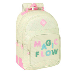 Kooliseljakott Glow Lab Magic flow Beež (32 x 42 x 15 cm) hind ja info | Koolikotid, sussikotid | kaup24.ee