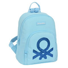 Повседневный рюкзак Benetton Sequins, светло-синий цена и информация | Рюкзаки и сумки | kaup24.ee