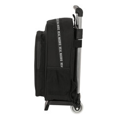 Школьный рюкзак с колесиками Real Madrid C.F. Corporativa,чёрный цена и информация | Школьные рюкзаки, спортивные сумки | kaup24.ee