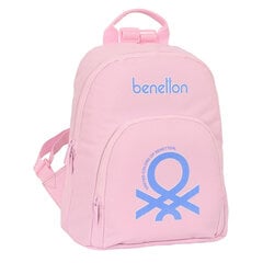 Vabaaja Seljakott Benetton Pink Roosa 13 L hind ja info | Spordikotid, seljakotid | kaup24.ee