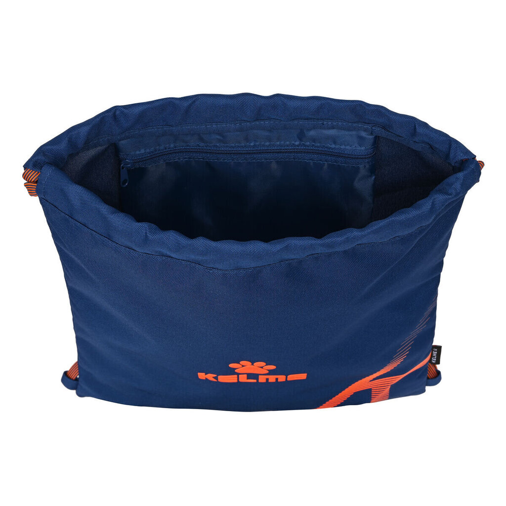 Paeltega kingikott Kelme Navy blue Oranž Meresinine (35 x 40 x 1 cm) hind ja info | Koolikotid, sussikotid | kaup24.ee