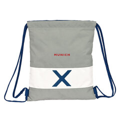 Сумка-рюкзак на веревках Munich College, серый цена и информация | Школьные рюкзаки, спортивные сумки | kaup24.ee