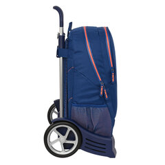 Школьный рюкзак с колесиками Kelme Navy blue, оранжевый / тёмно-синий (32 x 44 x 16 см) цена и информация | Школьные рюкзаки, спортивные сумки | kaup24.ee