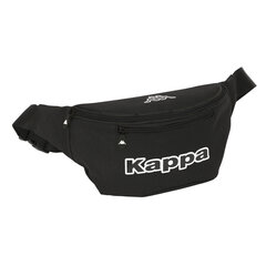 Kotid Kappa Black Must 23 x 12 x 9 cm hind ja info | Spordikotid, seljakotid | kaup24.ee