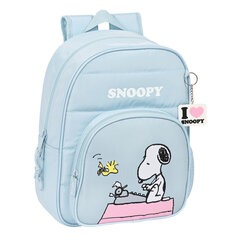 Laste seljakott Snoopy Imagine Sinine (26 x 34 x 11 cm) цена и информация | Школьные рюкзаки, спортивные сумки | kaup24.ee