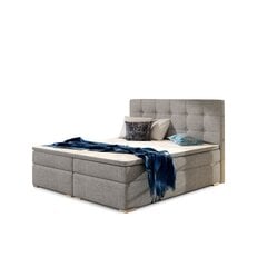 Кровать Inez, 140х200 см, гобелен, серый цена и информация | Кровати | kaup24.ee