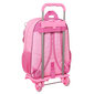 Ratastega koolikott Barbie Girl Roosa (33 x 42 x 14 cm) hind ja info | Koolikotid, sussikotid | kaup24.ee