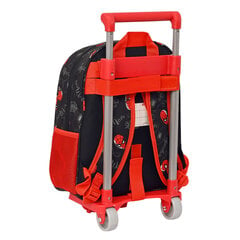 Школьный рюкзак с колесиками Spiderman Hero, чёрный, 27 x 33 x 10 см цена и информация | Школьные рюкзаки, спортивные сумки | kaup24.ee