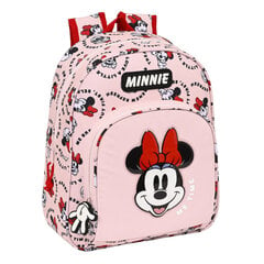 Детский рюкзак Minnie Mouse Me time, розовый, 28 x 34 x 10 см цена и информация | Школьные рюкзаки, спортивные сумки | kaup24.ee