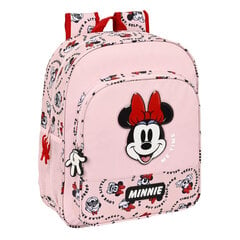 Школьный рюкзак Minnie Mouse Me time, розовый, 32 x 38 x 12 см цена и информация | Школьные рюкзаки, спортивные сумки | kaup24.ee