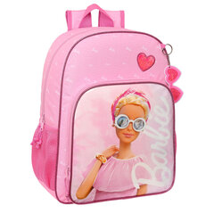 Kooliseljakott Barbie Girl Roosa (33 x 42 x 14 cm) цена и информация | Школьные рюкзаки, спортивные сумки | kaup24.ee