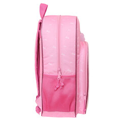 Kooliseljakott Barbie Girl Roosa (33 x 42 x 14 cm) цена и информация | Школьные рюкзаки, спортивные сумки | kaup24.ee
