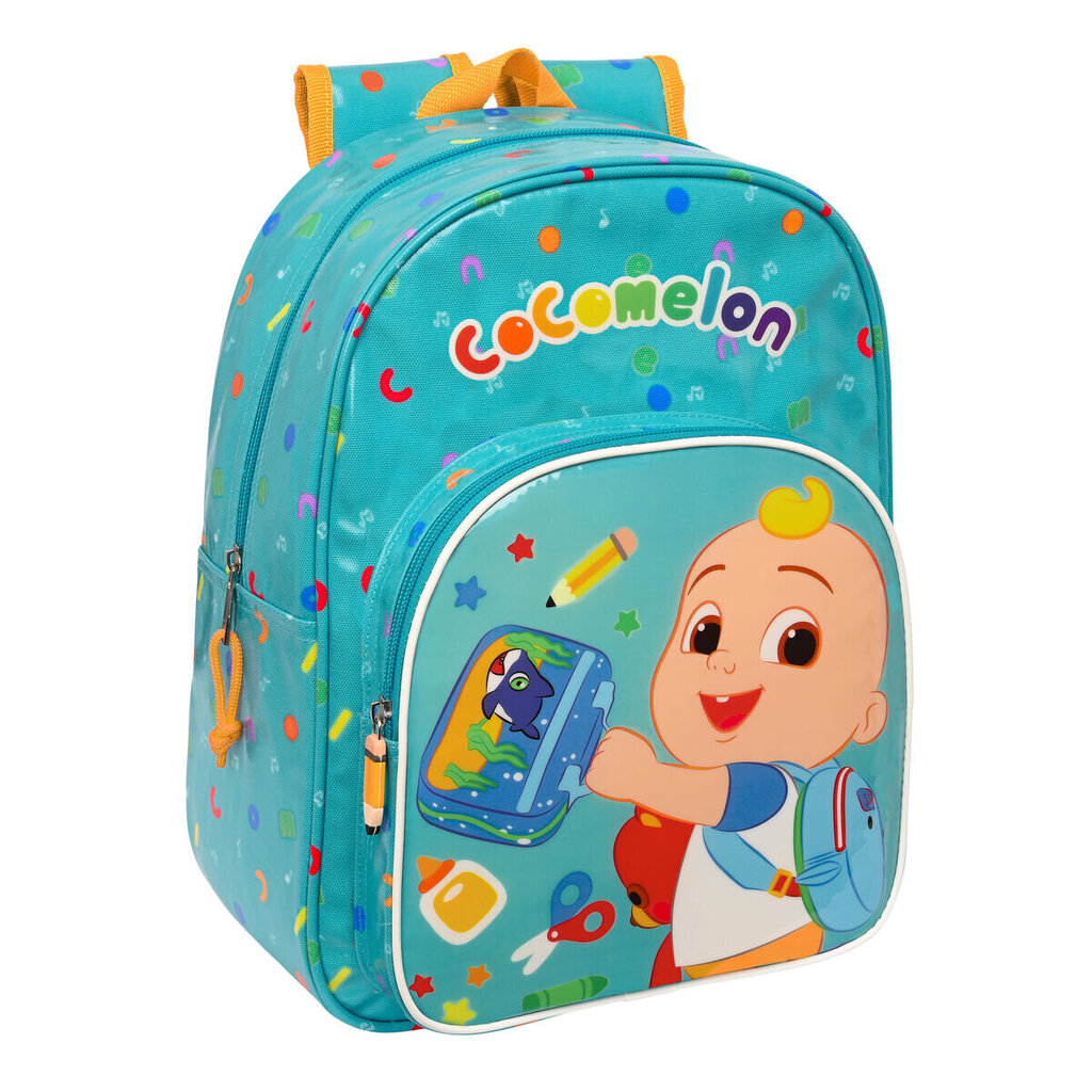 Laste seljakott CoComelon Back to class Helesinine (26 x 34 x 11 cm) hind ja info | Koolikotid, sussikotid | kaup24.ee