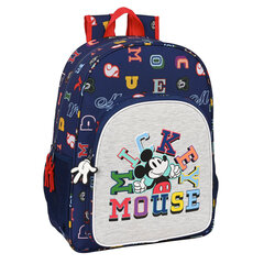 Kooliseljakott Mickey Mouse Clubhouse Only one Meresinine (33 x 42 x 14 cm) hind ja info | Koolikotid, sussikotid | kaup24.ee