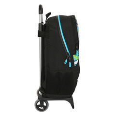 Школьный рюкзак с колесиками El Niño Green bali, чёрный цена и информация | Школьные рюкзаки, спортивные сумки | kaup24.ee