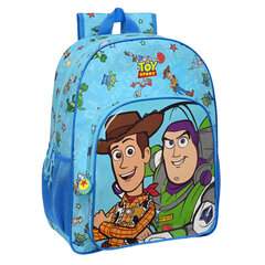 Kooliseljakott Toy Story Ready to play Helesinine (33 x 42 x 14 cm) цена и информация | Школьные рюкзаки, спортивные сумки | kaup24.ee