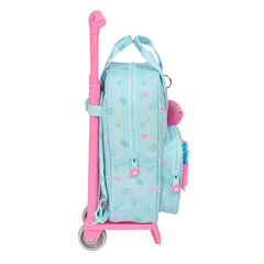 Школьный рюкзак с колесиками Glow Lab Cute doll Светло Синий (20 x 28 x 8 cm) цена и информация | Школьные рюкзаки, спортивные сумки | kaup24.ee
