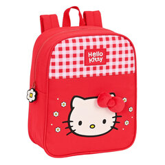 Детский рюкзак Hello Kitty Spring Красный (22 x 27 x 10 cm) цена и информация | Школьные рюкзаки, спортивные сумки | kaup24.ee