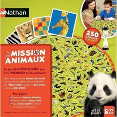 Lauamäng Nathan Mission animaux (FR) hind ja info | Lauamängud ja mõistatused | kaup24.ee