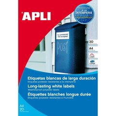 Sildiprinter Apli Valge 20 Lehed 99,1 x 67,7 mm цена и информация | Канцелярские товары | kaup24.ee