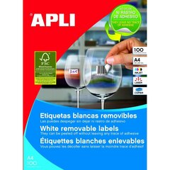 Этикетки для принтера Apli цена и информация | Смягчает воду и защищает Вашу посудомоечную машину от извести. | kaup24.ee