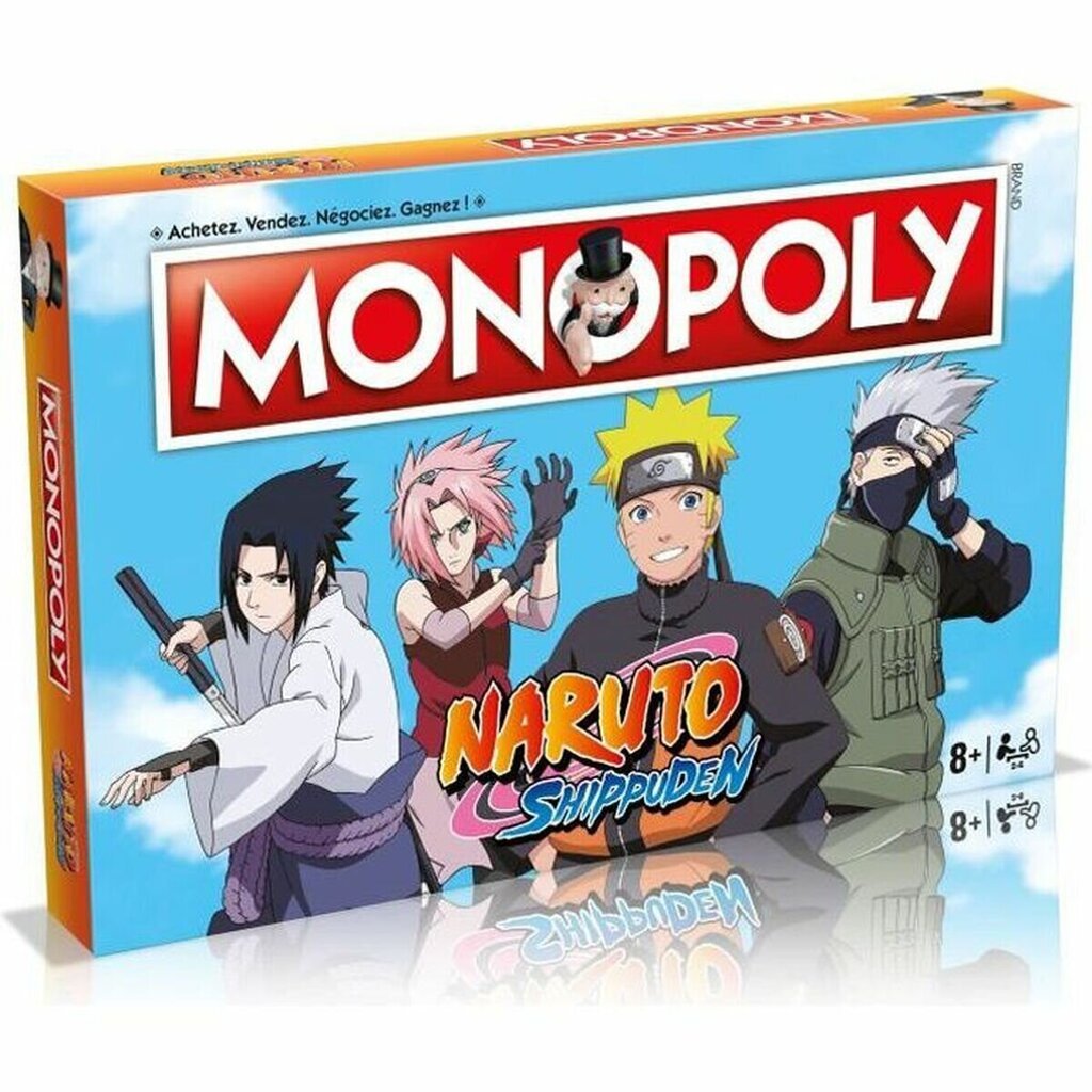 Настольная игра Winning Moves Monopoly Naruto (EN) цена | kaup24.ee