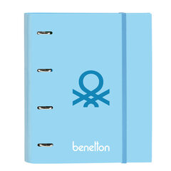 Rõngaskiirköitja Benetton Sequins Helesinine (27 x 32 x 3.5 cm) цена и информация | Канцелярские товары | kaup24.ee