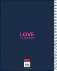Блокнот Benetton Love цена и информация | Тетради и бумажные товары | kaup24.ee
