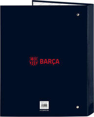 Rõngaskiirköitja F.C. Barcelona Meresinine A4 (26.5 x 33 x 4 cm) hind ja info | Kirjatarbed | kaup24.ee