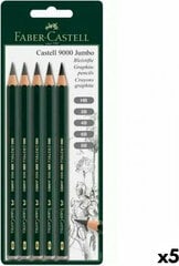 Pliiatsi Komplekt Faber-Castell (5 Ühikut) hind ja info | Kirjutusvahendid | kaup24.ee