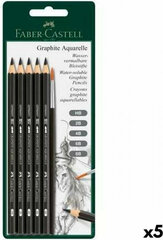 Pliiatsi Komplekt Faber-Castell Akvarell 5 Ühikut цена и информация | Письменные принадлежности | kaup24.ee