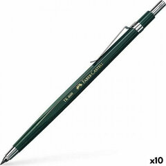 Pliiatsisüsi Hoidja Faber-Castell Tk 4600 Roheline 0,7 mm (10 Ühikut) hind ja info | Kirjutusvahendid | kaup24.ee