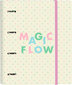 Rõngaskiirköitja Glow Lab Magic flow Beež (27 x 32 x 3.5 cm) hind ja info | Kirjatarbed | kaup24.ee