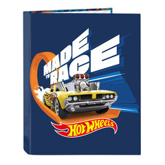 Rõngaskiirköitja Hot Wheels Speed club Oranž Meresinine A4 (26.5 x 33 x 4 cm) цена и информация | Канцелярские товары | kaup24.ee