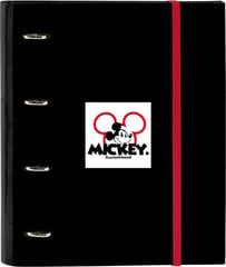 Rõngaskiirköitja Mickey Mouse Clubhouse Mickey mood Punane Must (27 x 32 x 3.5 cm) hind ja info | Kirjatarbed | kaup24.ee