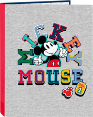 Rõngaskiirköitja Mickey Mouse Clubhouse Only one Meresinine A4 (26.5 x 33 x 4 cm) hind ja info | Kirjatarbed | kaup24.ee