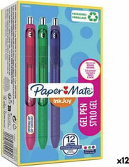 Geelpliiats Paper Mate Inkjoy TK12 0,7 mm 12 Ühikut hind ja info | Kirjutusvahendid | kaup24.ee