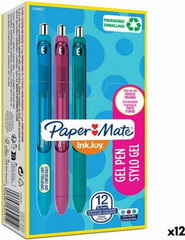 Geelpliiats Paper Mate Inkjoy TK12 0,7 mm 12 Ühikut hind ja info | Kirjutusvahendid | kaup24.ee